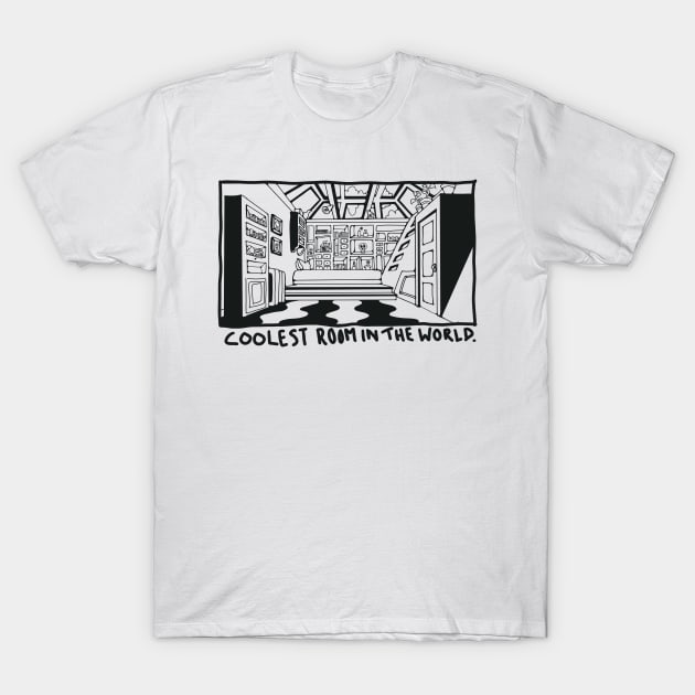 Coolest room in the world T-Shirt by Autistique